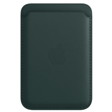 Apple skórzany portfel z MagSafe FindMy - zielony