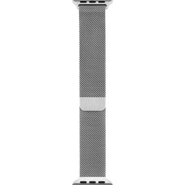 Branzoleta mediolańska Apple ze stali nierdzewnej do Apple Watch 42/44/45/49 mm - srebrna
